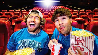 We Bought EVERY Seat In A Movie Theater, Just To React To Our Old Videos.