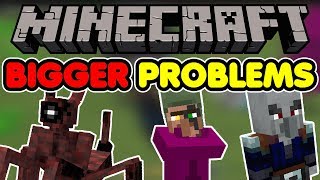 Minecraft Bedrock: Bigger Problems Addon (MOBS, BIOMES & MORE) screenshot 1