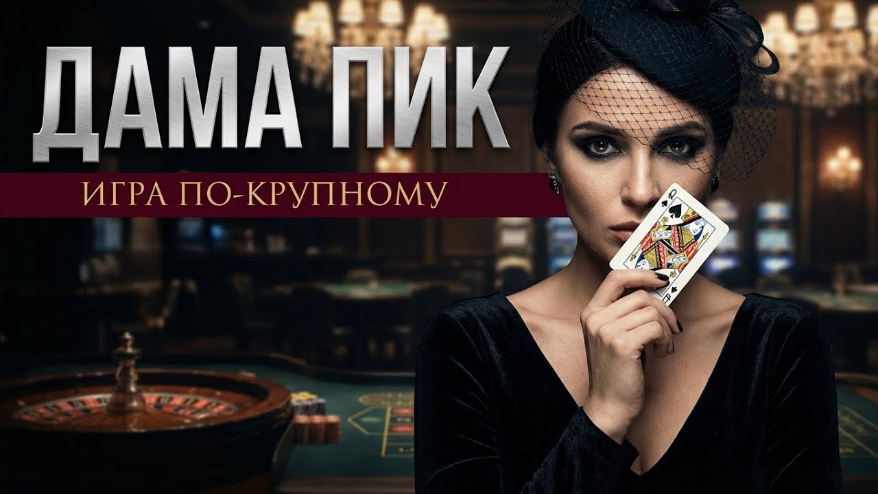 🎵 "ДАМА ПИК" — О женщине-загадке, которая раздает карты своей судьбы и не боится играть по-крупному.