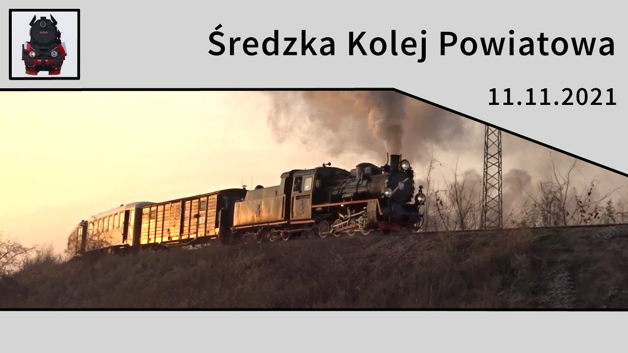Średzka Kolej Powiatowa z dwoma czynnymi parowozami! Px48-1920 i Px48-1756 w Święto Niepodległości.