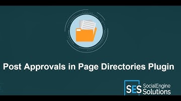 Tutorial on Post Approvals in "Page Directories Plugin"
