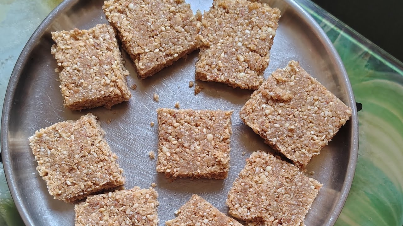 TRADITIONAL TIL SHENGDANA VADI RECIPE | मकर संक्रांती स्पेशल तीळ शेंगदाणा वडी🤩 | Divya’s Zaika Ghar
