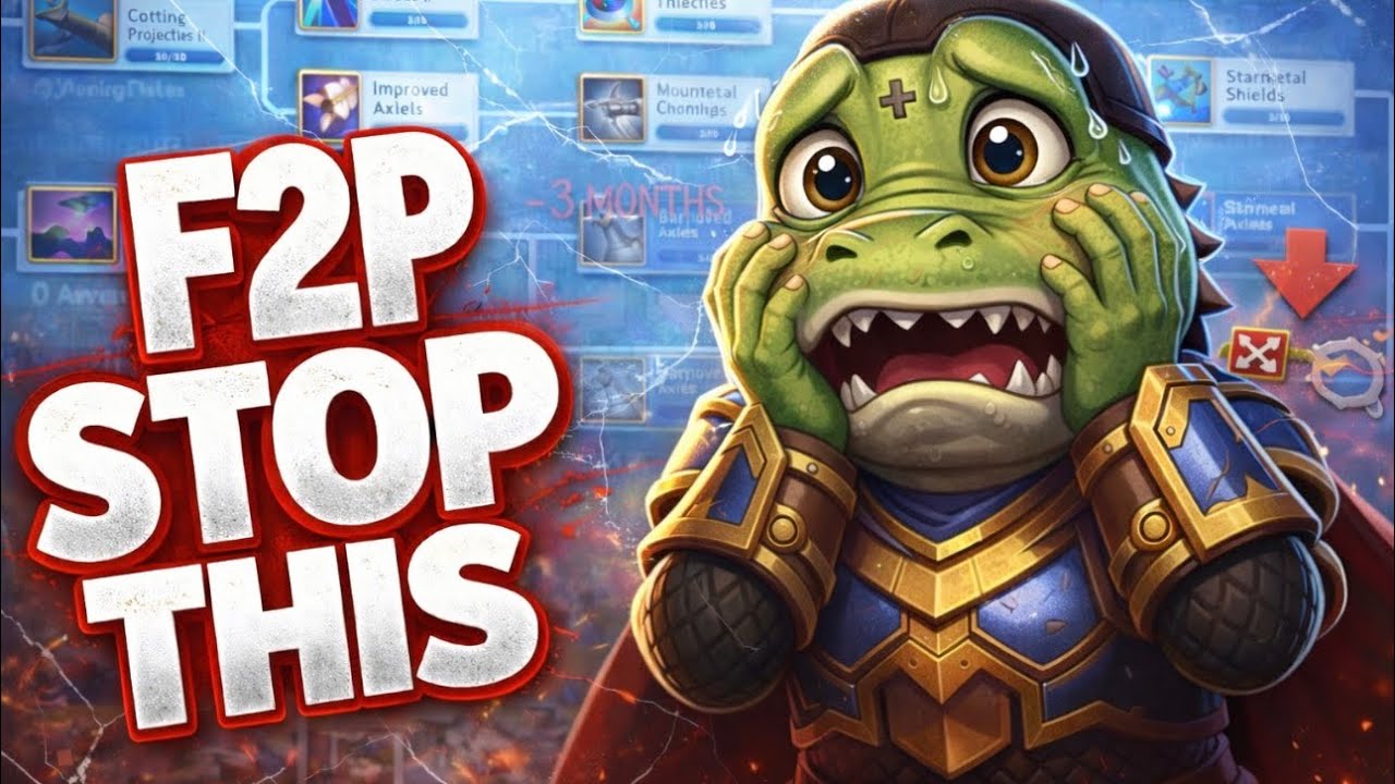 «Топ-5 ошибок на ранних этапах игры, которые губят аккаунты игроков, не вкладывающих деньги в игру»