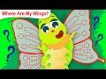 Where are My Wings? | The Caterpillar Becomes a Butterfly | Fun Songs for Kids by Little Angel