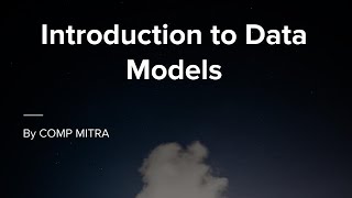 Data Models in Database Management Systems (DBMS)