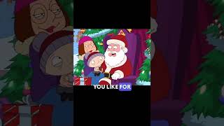 Meg Sits On Santa Family Guy Shorts