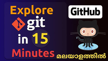 15 Git Commands You need to Know | Explore Git in 15 Minutes | Git Malayalam | #git  #malayalam