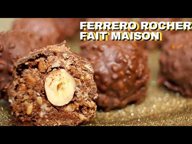 Ferrero rocher fait maison 