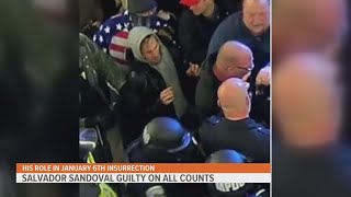 Information Salvador Sandoval found guilty of involvement in Jan. 6 Update