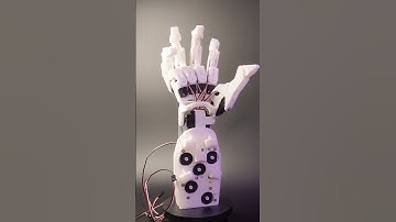 Designing a better robot hand #3dprinting #animatronics #robotics