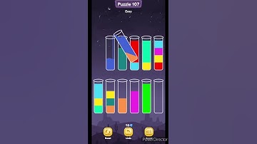 Water Color Sort Puzzle 107 #shorts