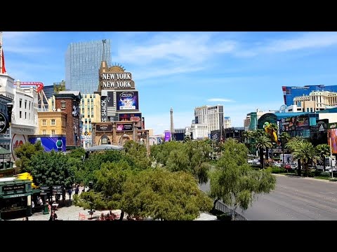 2019 Las Vegas Strip Walk: Park MGM to Mandalay Bay - 3rd May 2019 (Part 3 of 3)