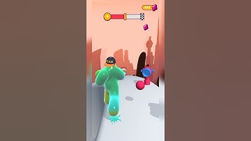 Blob Runner 3D Gameplay ( level 9 ) #shorts