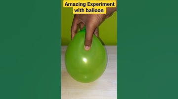 Amazing science experiment with balloon/magic tricks #shorts #ytshortvideo #viral kansal Creation