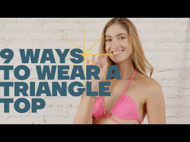 5 ways to wear your triangle bikini top - Galaxus