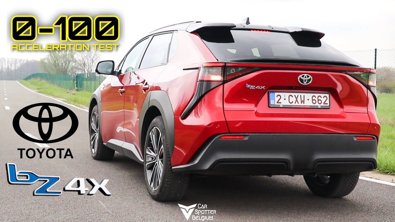 Toyota bZ4X (204hp) | 0-100 Acceleration TEST! by Car Spotter Belgium ...