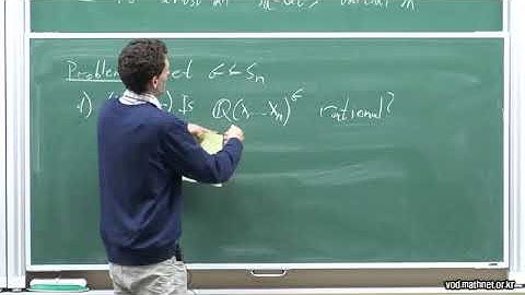 Danny Neftin  (Technion) / Quotients of affine spaces by finite groups: from Noether’s problem...