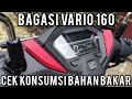 Review Bagasi &amp; Konsumsi Bahan Bakar VARIO 160 Sama Ga Seperti Punya Kamu..