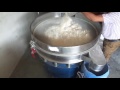 Wheat flour sieving with vibro sifter