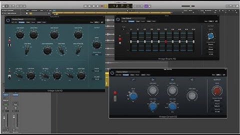 Logic Pro X 10.4 Vintage Eq Collection review/tutorial