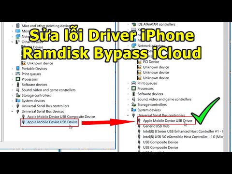 #2023 Sửa lỗi Driver để sử dụng các tool Ramdisk để Bypass iCloud iPhone