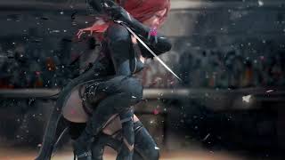 girl with sword ghostblade | 4K live wallpaper