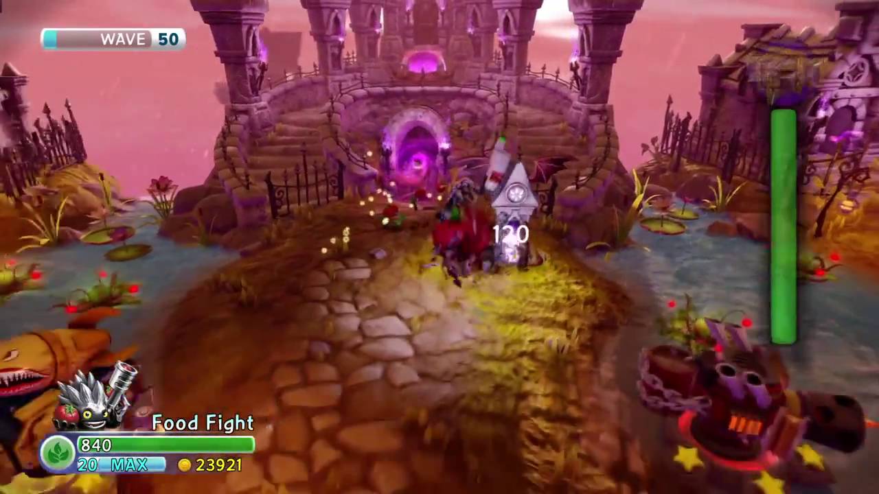 Skylanders Dark Food Fight Gameplay