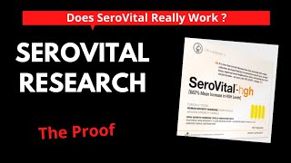 SeroVital Does It Work? The Proof.