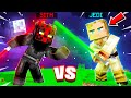 SITH vs JEDI MINECRAFT LIGHTSABER CHALLENGE! (force powers)