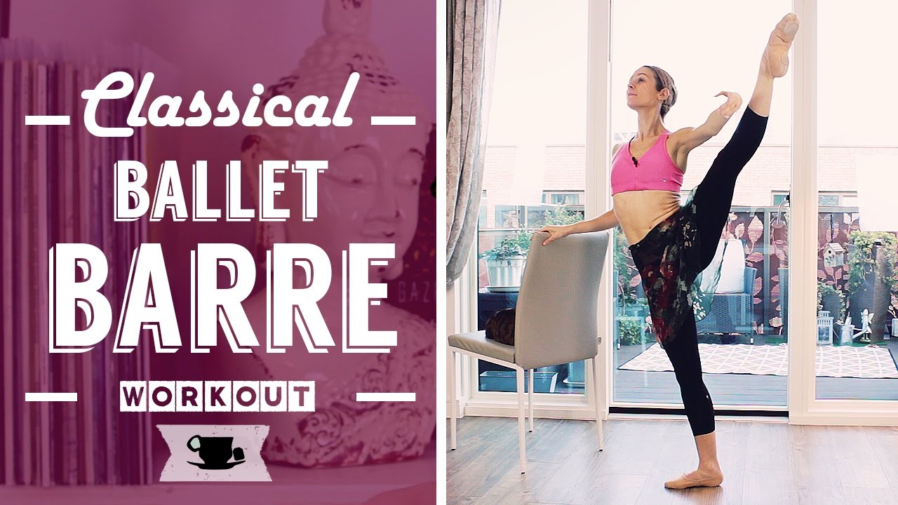 Classical Full Ballet Barre Workout | Lazy Dancer Tips - YouTube
