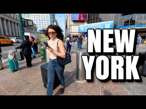 Midday Walk from Lower Manhattan to Midtown | NYC POV Vibes 4K HDR