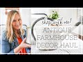 Antique Farmhouse Decor Haul! | Antique Shop with Me + Farmhouse Decorating Ideas!