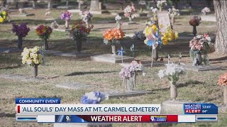 Families can lay loved ones to rest on All Souls' Day