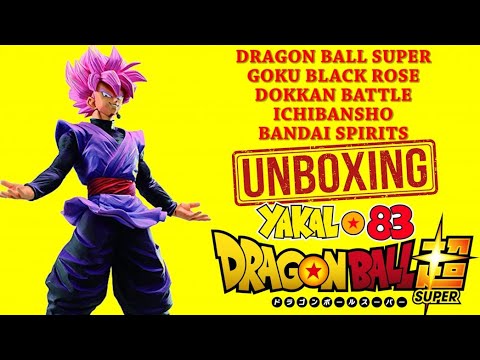 DRAGON BALL SUPER GOKU BLACK ROSE DOKKAN BATTLE ICHIBANSHO BANDAI SPIRITS - SUPER SAIYAN ROSE