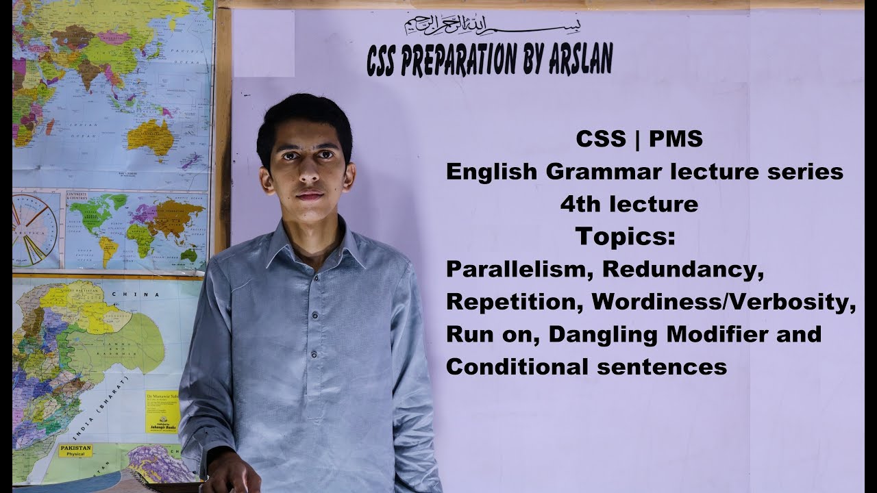 CSS | PMS | English Grammar series | 4th lecture | Miscellaneous Topics ...