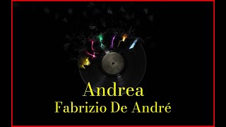 Video voorbeeld van "Fabrizio De André - Andrea (Lyrics) Karaoke"