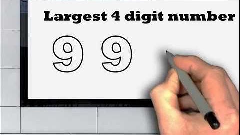 Difference between largest 4 digit number and the smallest 6 digit number