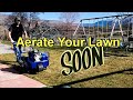 Lawn aeration  the job most people skip just because its hard a mega compilation