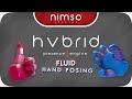 Fluid vr hand adaptation  hand tracking  hybrid presence engine