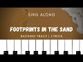 Footprints In The Sand-Leona Lewis | Backing track &amp; Lyrics