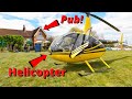 Taking my helicopter to the pub