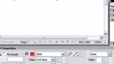 Create a Rounded Rectangle in Fireworks CS3