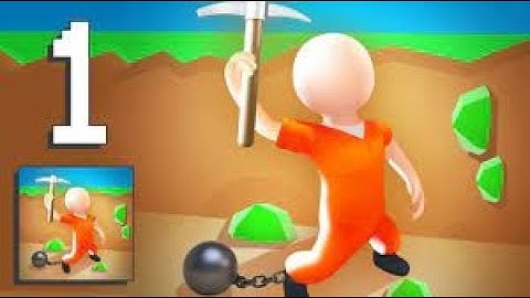 jaildigger Dig and Run: Prison Escape - Gameplay Walkthrough [Android, iOS Game]
