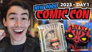 New York Comic Con 2023 Funko Pop Hunting! (Day 1)