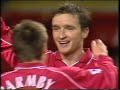 Liverpool 3 Fulham 0 13/12/2000 League Cup 5th round