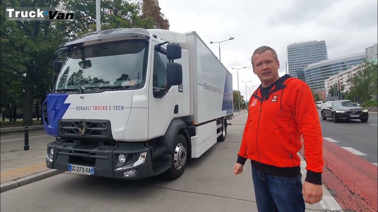 Sprawdzamy elektryczną ciężarówkę w mieście Renault Trucks D ETech TEST electric truck