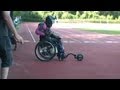 Jet wheelchair with behotec jet engine