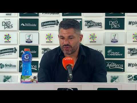 Rueda de prensa de Nacional tras su partido con Cali