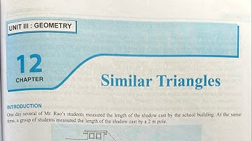 SIMILAR TRIANGLES CLASS 10 ICSE EXERCISE 12 D Q.NO.  5-8