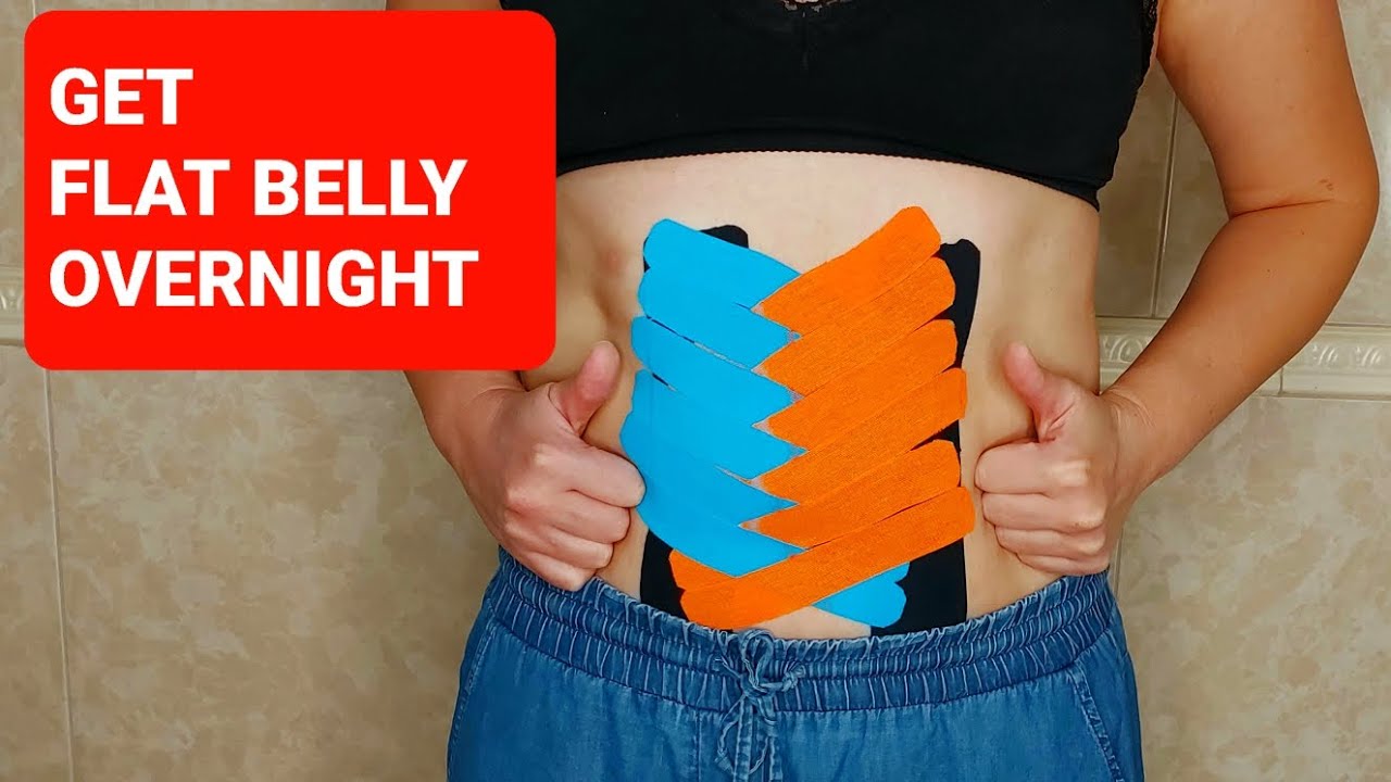 Kinesiology Taping (KT) for Pregnancy #8: Belly Band Plus Rectus Abdominus  Front Support 